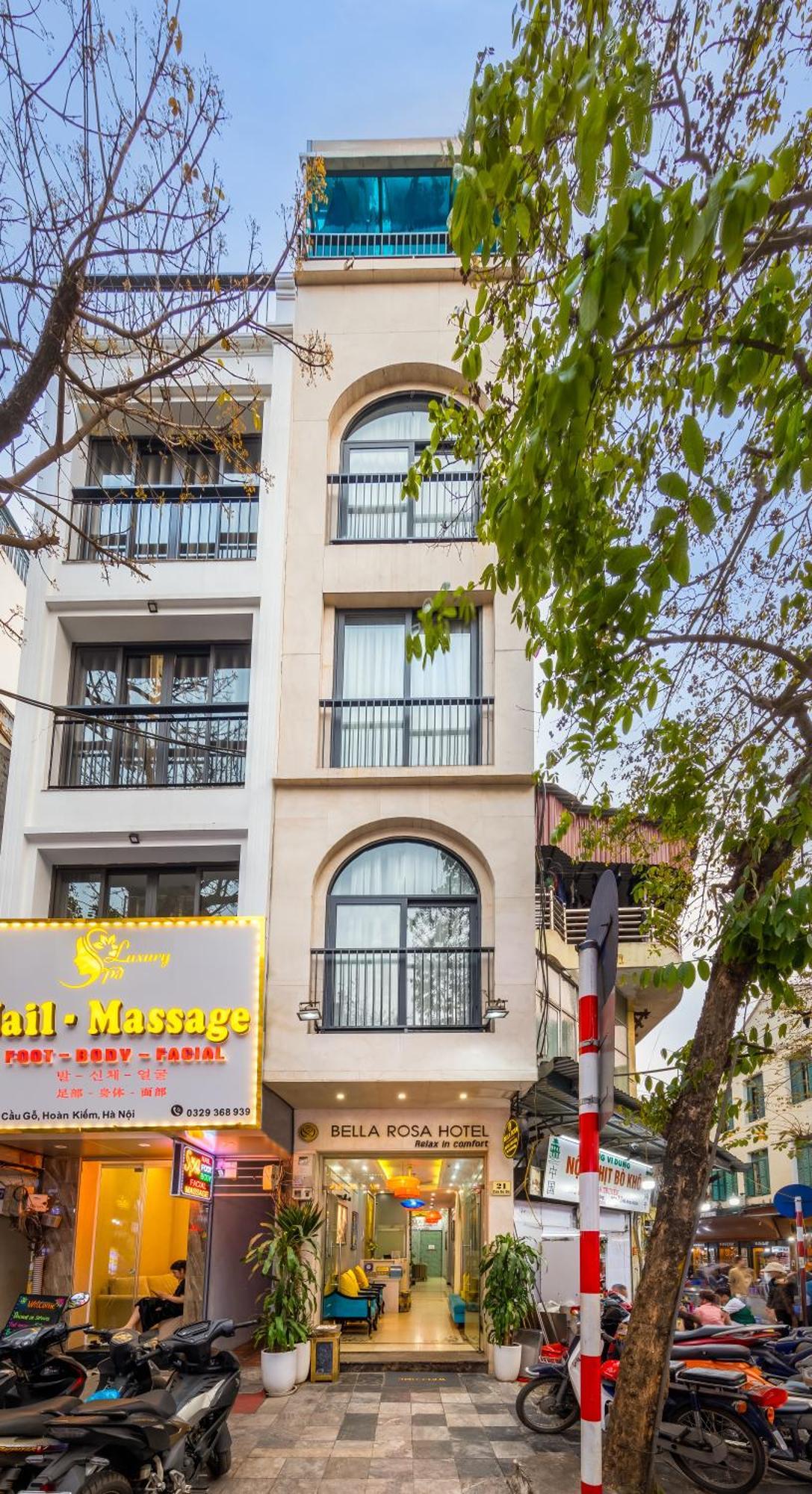 Bella Rosa Hotel & Travel Hanoi Dış mekan fotoğraf