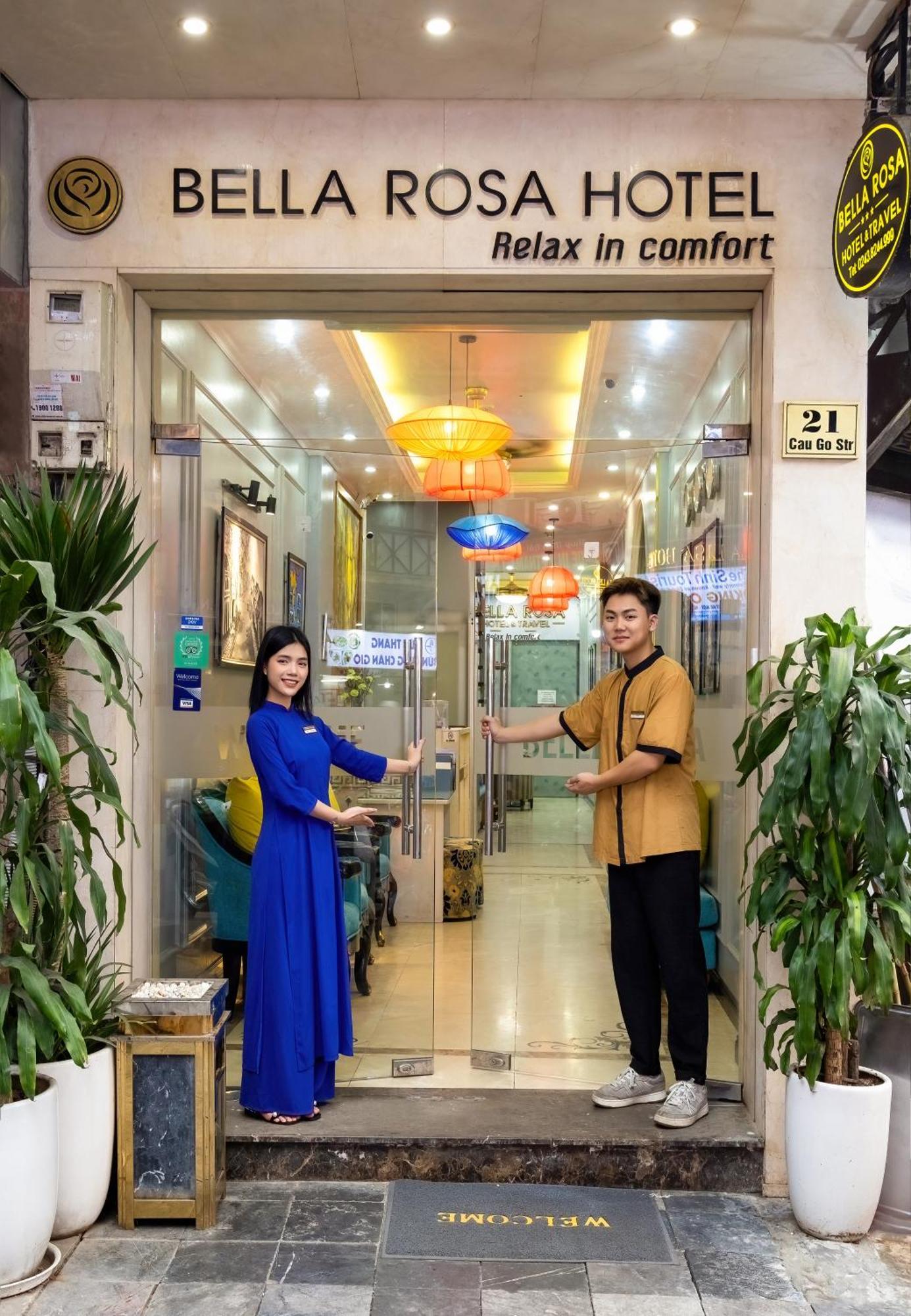 Bella Rosa Hotel & Travel Hanoi Dış mekan fotoğraf